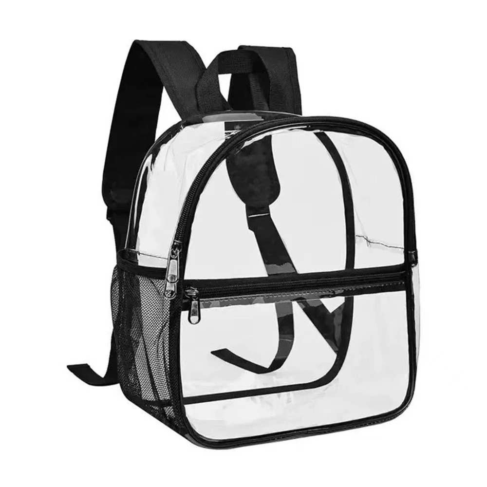Clear Backpack Transparent PVC Waterproof School Bag Beach Cell Phone bag for Travel School Storage Waist Bag 250714