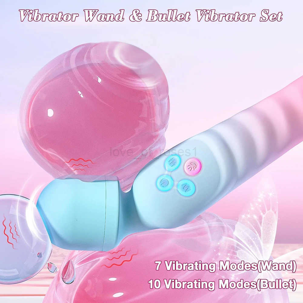 Powerful AV Vibrator for Women G Spot Dildos Magic Wand Clitoris Stimulator Female Vagina Massager Adults Sex Toys for Women Z250719