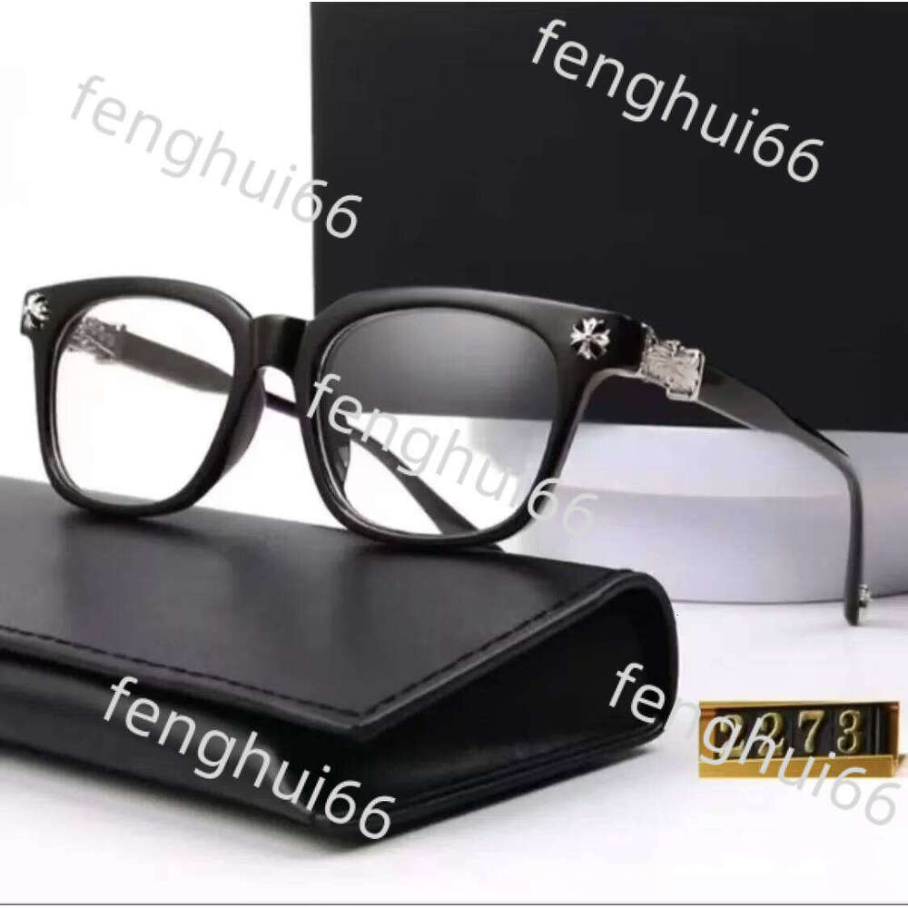 Designer Chrome Hear Glasses Luxury Glasses Sunglasses For Women Glasses Frames Men Fashion Plate Eyeglass D9d