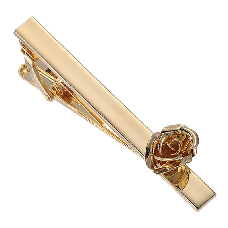 Classic mens and womens tie clip highquality Love Rose Anchor Sax Music business suit shirt accessories jewelry gifts 250715