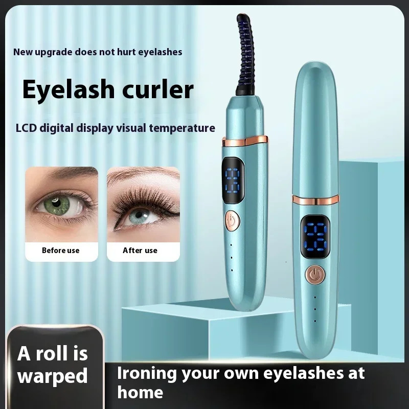 Electric Heated Eyelash Curler Portable Eyelash Curling Device Quick Natural Eyelash Curler Long Lasting Make up Tool 250716
