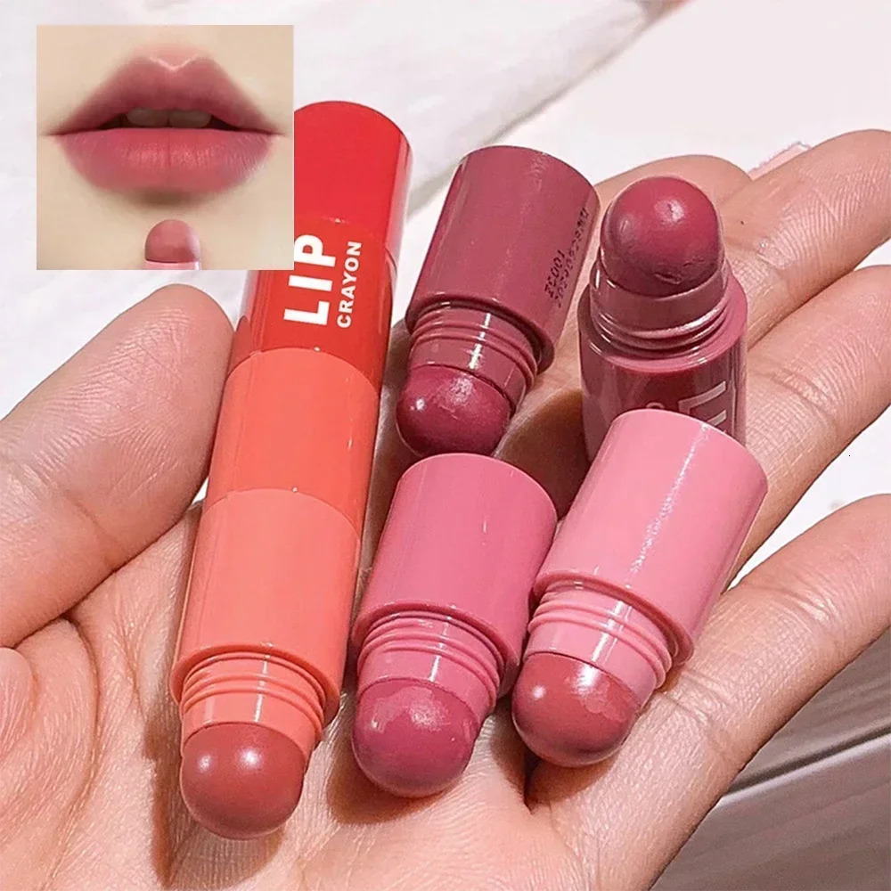 Lipstick Set Lip Gloss 4 Colors In 1 Matte Velvet Lipstick Pen Kit Lipliner Waterproof Lasting Not Fading Lip Makeup Cosmetics 250716