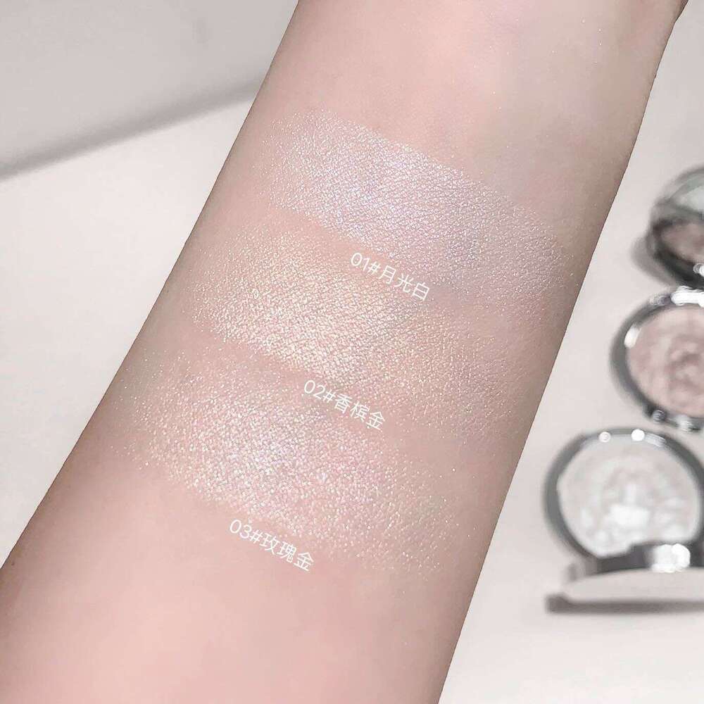 Kakashow Lion Series Powder Potato Mud Clear Atmosphere Pearl Fine Sparkling Highlight Cream Makeup X250719