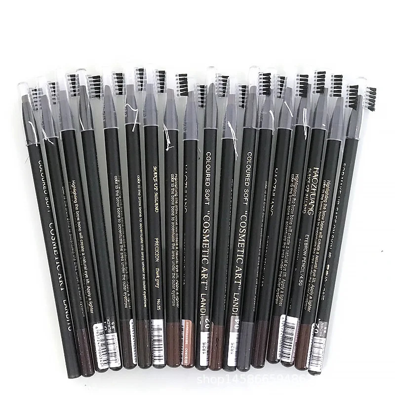 1pcs Long-lasting Waterproof Eyebrow Pencil Off with Brush Microblading Permanent Makeup Tools Pull Cord Peel-off Brow Pencil 250712