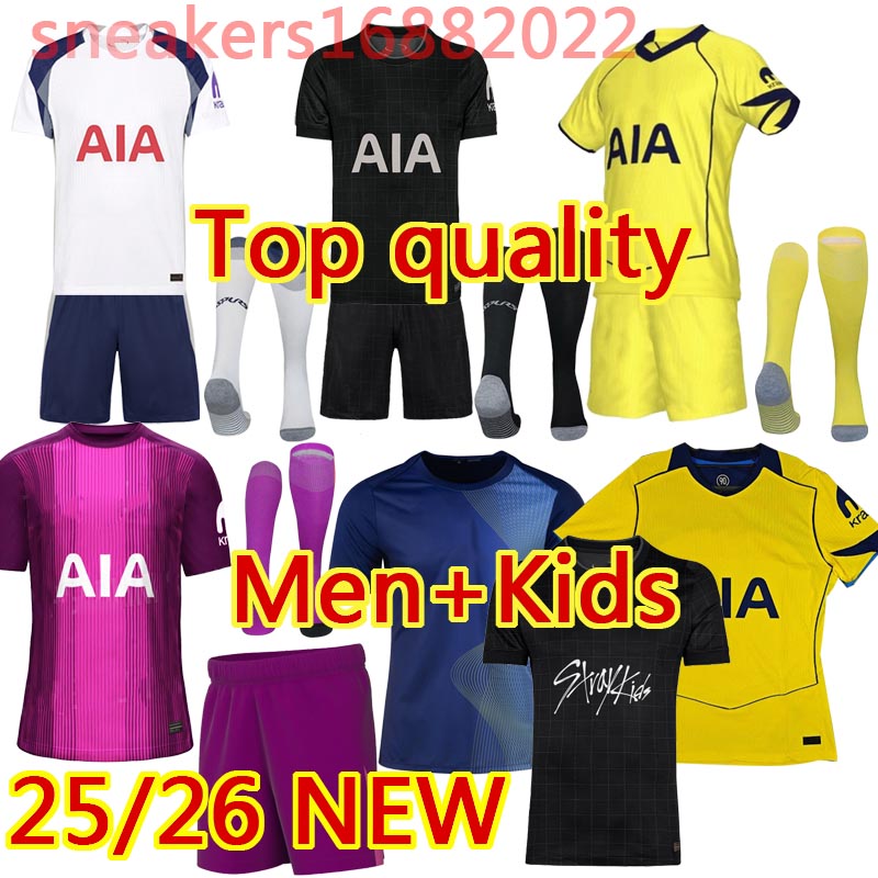 2025 2026 Ttottenham Soccer Jerseys hotspurES Football shirts tottenhamjersey 25 26 spursjersey men kids kit SON MADDISON KULUSEVSKI BENTANCUR KANE RICHARLISON