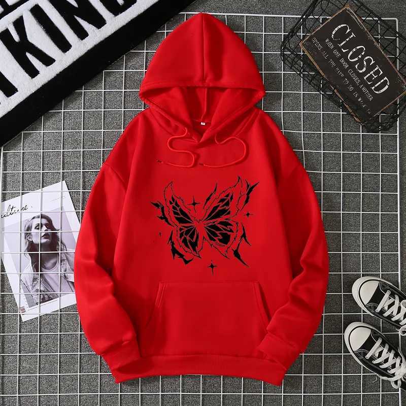 2025Autumn Winter Womens Thickened Fleece Hoodie Casual Long Sleeve Fashion Outerwear Printed Sweatshirt Comfortable Streetwear Z250719