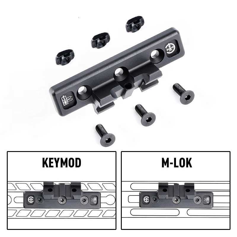 Vadsn Tactical Surir M600 M300 Light Thorntail2 Weapon Flashlight Mount For Mlok Keymo Rail CNC Aluminum Alloy Metal XJ250718