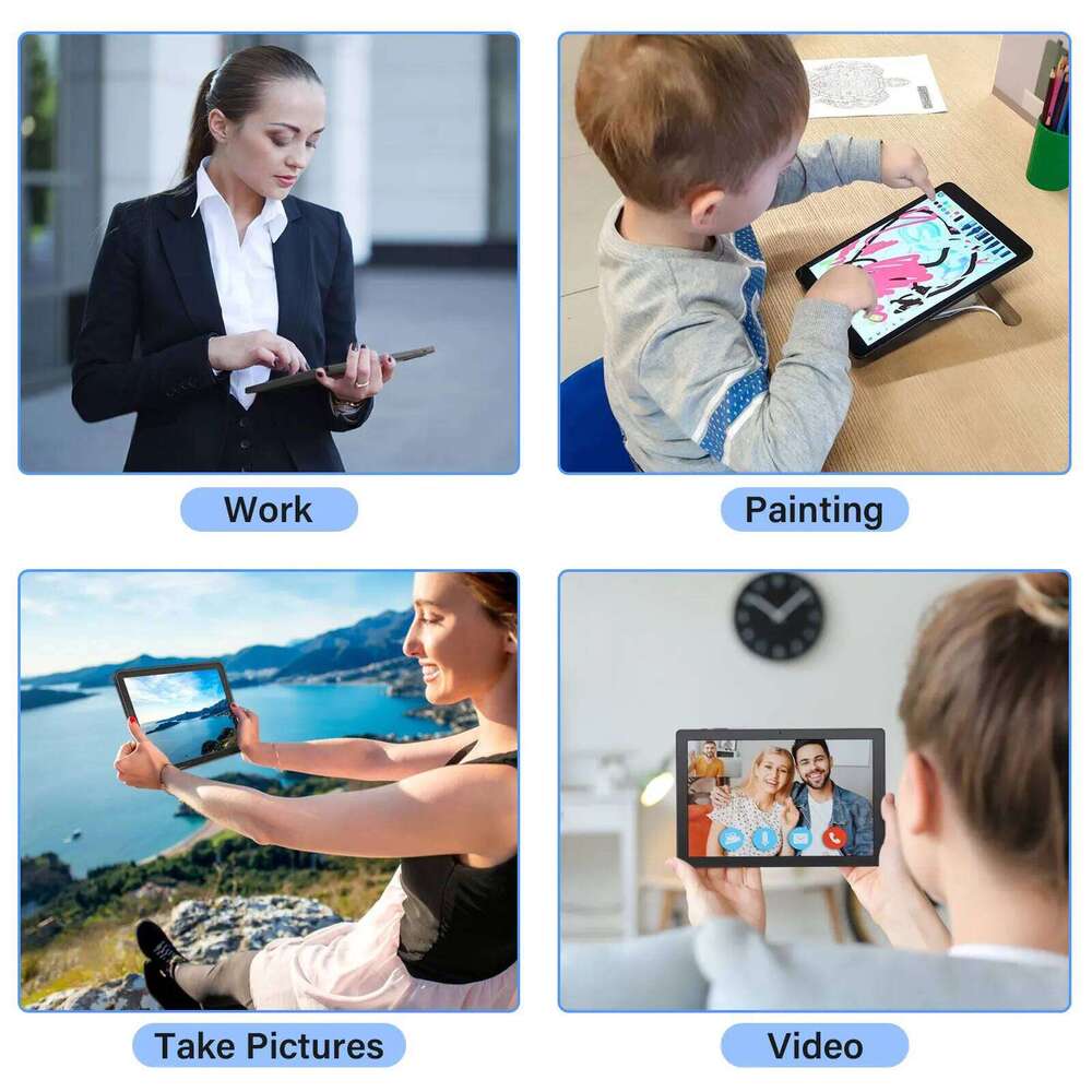 Famous Designer's Durable ANDROID GB TABLET w/ Dual Cameras and Removable Storage Capacity