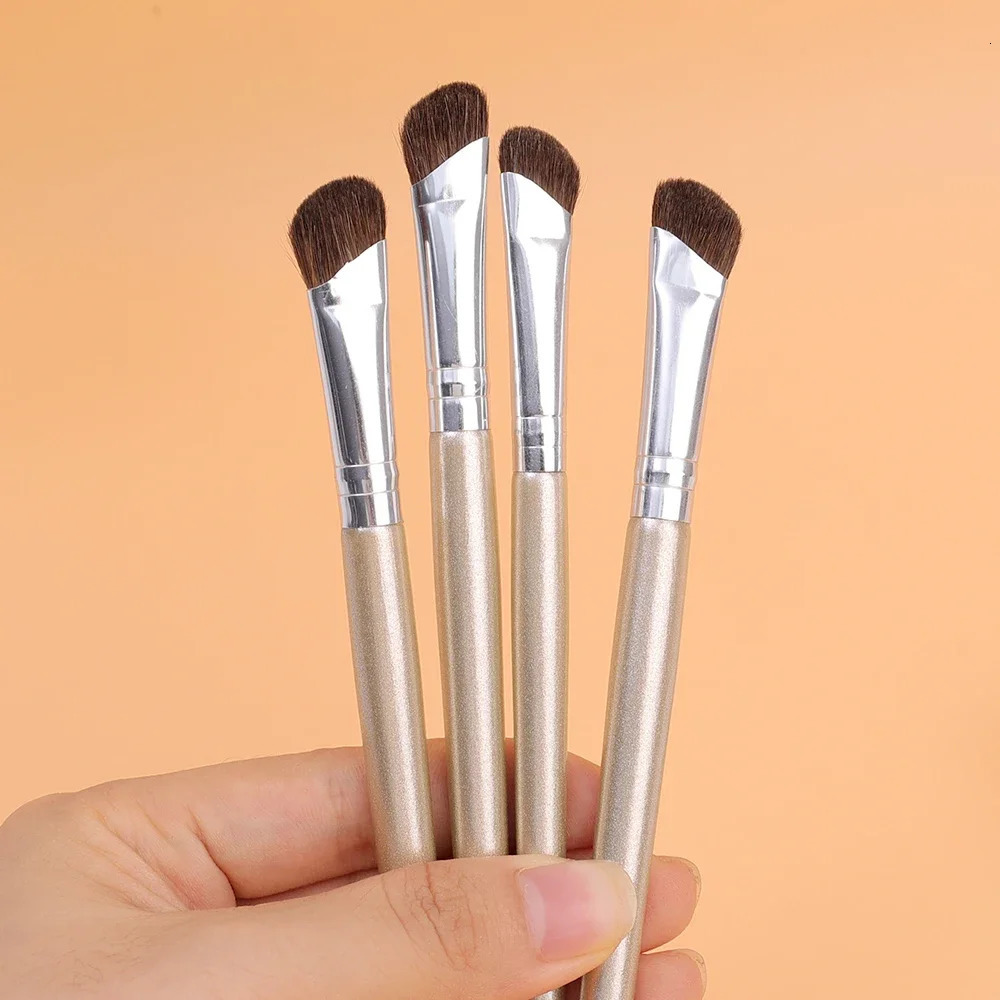Flat Angled Nose Shadow Makeup Brushes Professional Soft Eyeshadow Contouring Beauty Cosmetics Tools 250714