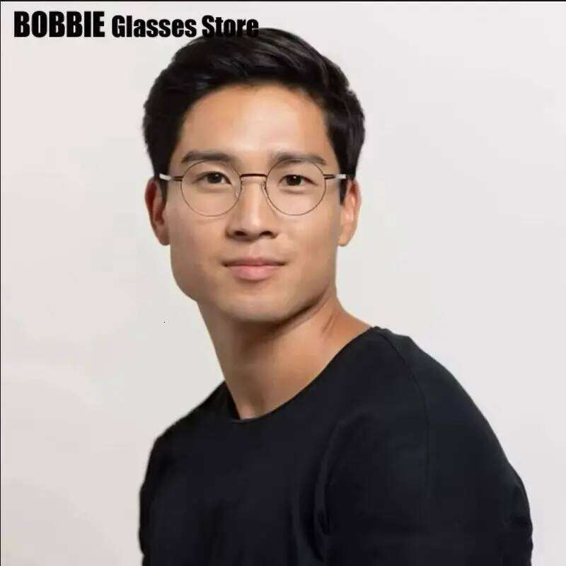 OFF Sale Glasses Frame Men Eyewear Thin Light Square Round Eyeglasses High Quality Fashion Classic Business Germany Brand Design