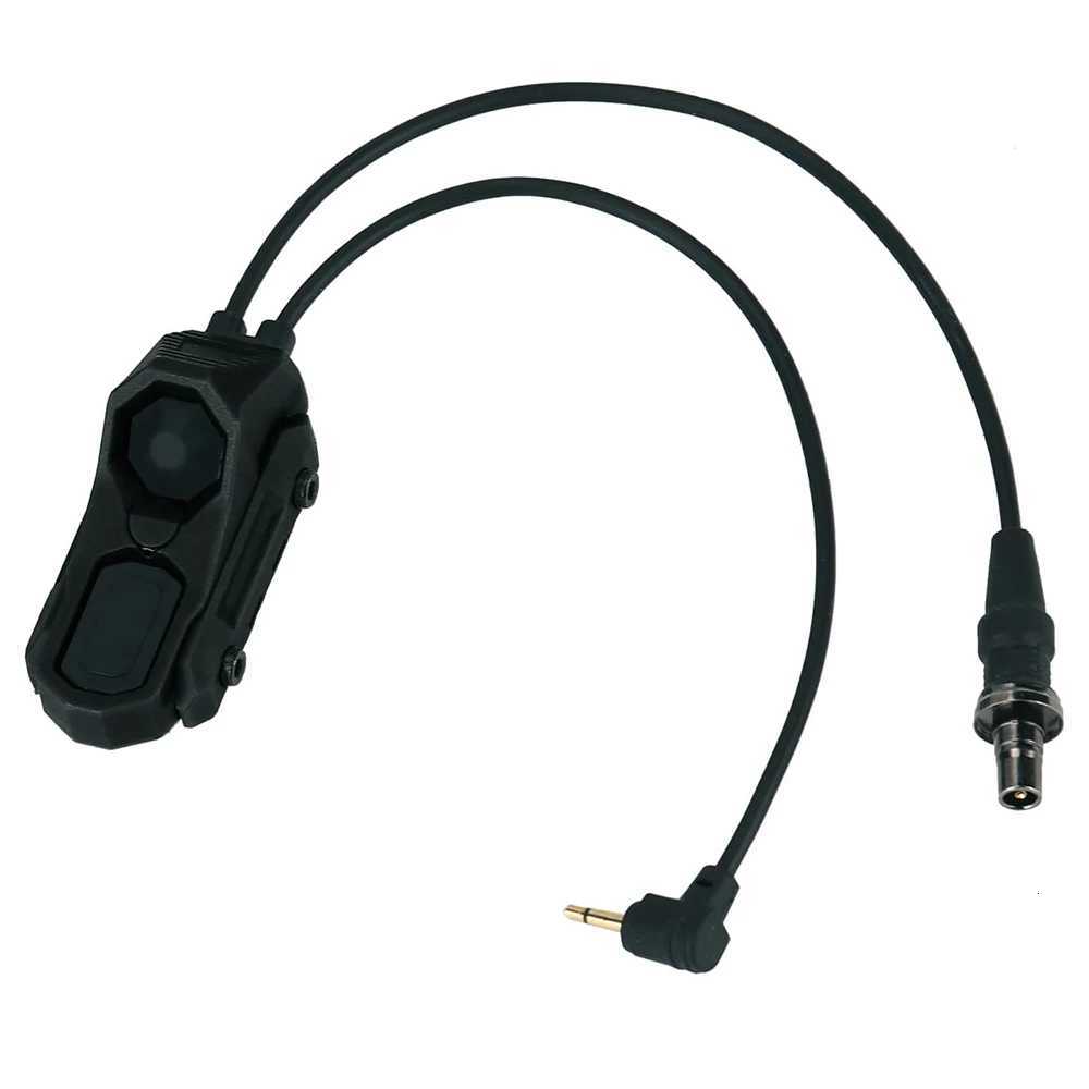 Tactical AXON Rote In-Line Dual Function Pure Switch Flashlight PEQ NGAL Laser Pushbutton SF/2.5///Crane PlugsXJ250718