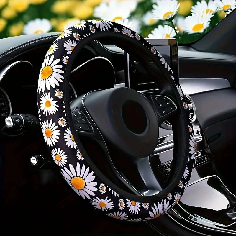 Nuovo Stile Senza Volante Interno Elastico Elastico Piccolo Margherita Per Auto…