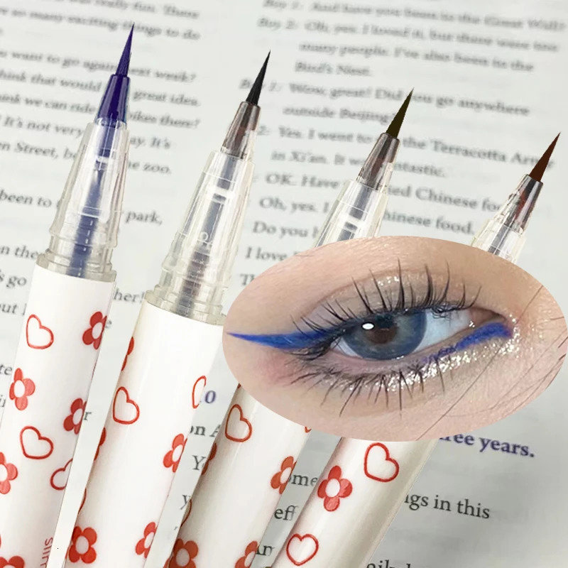 Black Brown Liquid Eyeliner Waterproof Long Lasting Eye Liner Pencil Quick Drying Not Bloom Natural Eyeliner Liquid Pen Cosmetic 250716