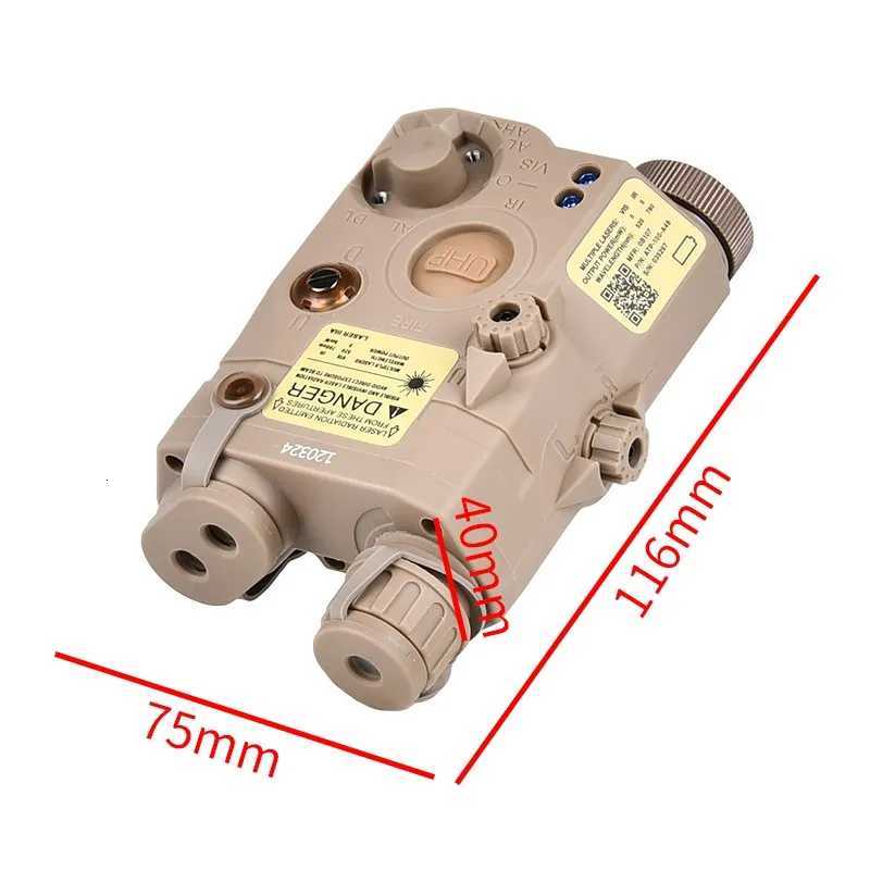 Tactical Airsoft PEQ-15 Red Green Blue Laser PEQ Battery Box Surir M300A M600C Flashlight Dual Control Switch Fits 20MM Rail XJ250718