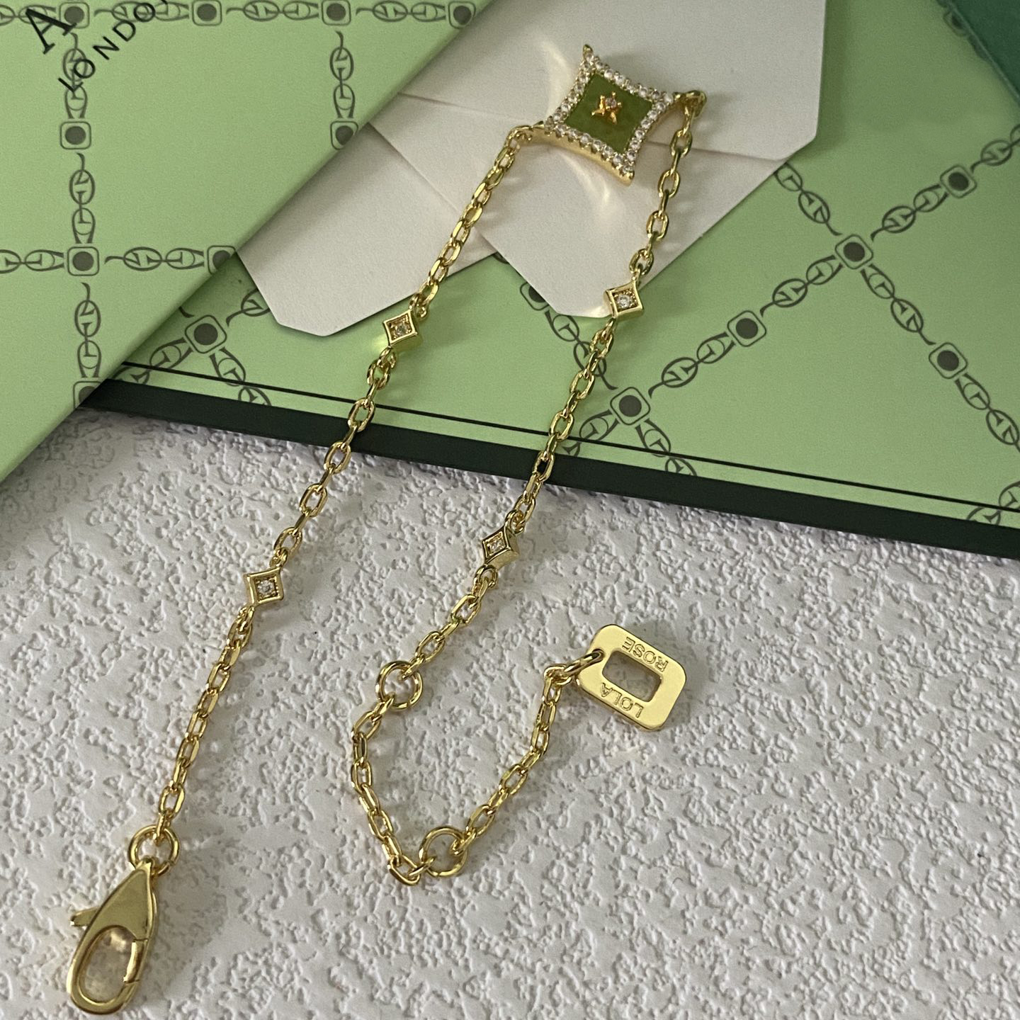 Silver - Toned Bracelet With Black Enamel, Rhinestone Halo, And Star Detail Stylish Daily & Party Jewelry Gift For Her High - Quality And Elegant Acce