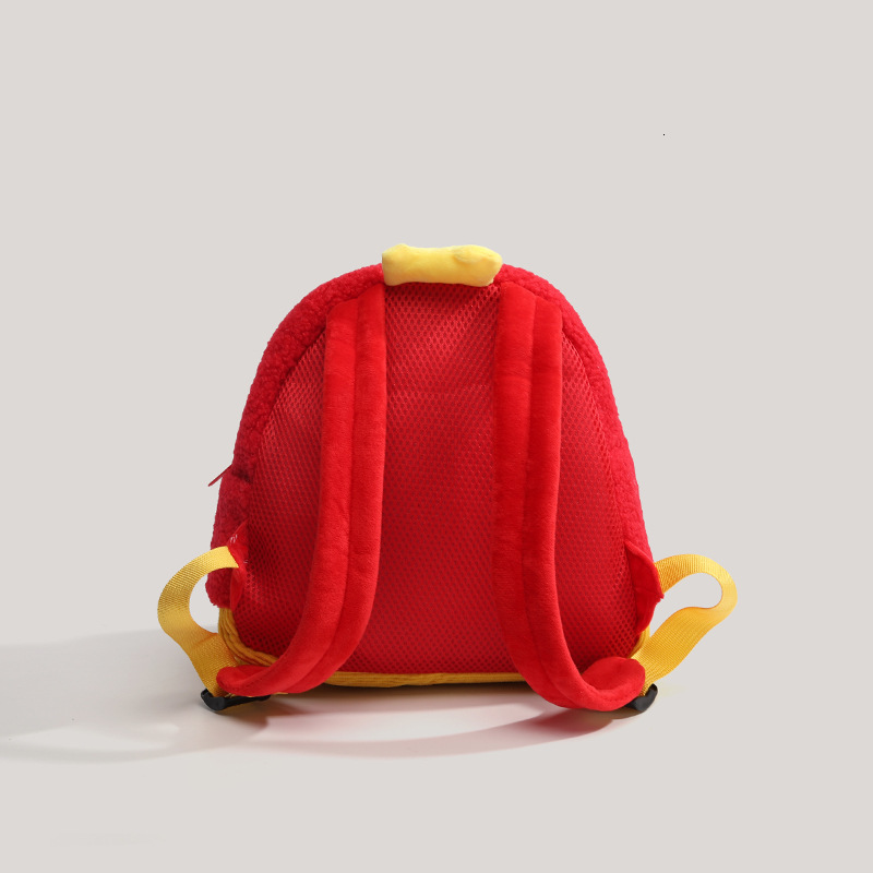 2025 Designer's New Cute Cartoon Plush Girl Backpack Lightweight Travel Backpack Multi functional Plush Backpack