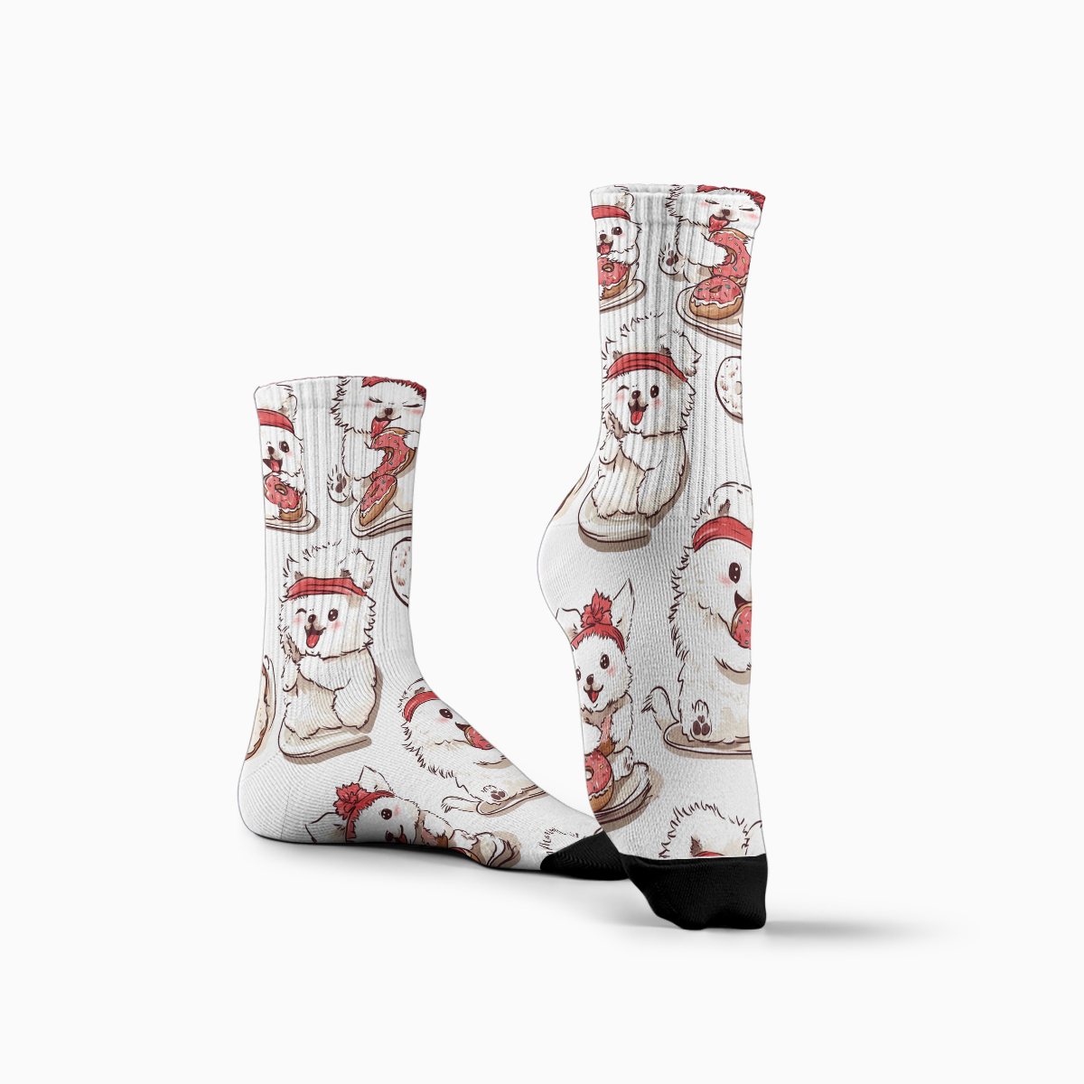 Cute Donut - Loving Pets Unisex Tube Sock C065