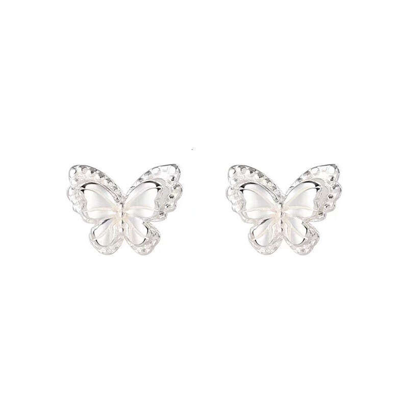 Butterfly Knot Screw Back Studs for Women No Need to Remove While Sleeping Ear Piercing Care Earrings 2024 Summer New