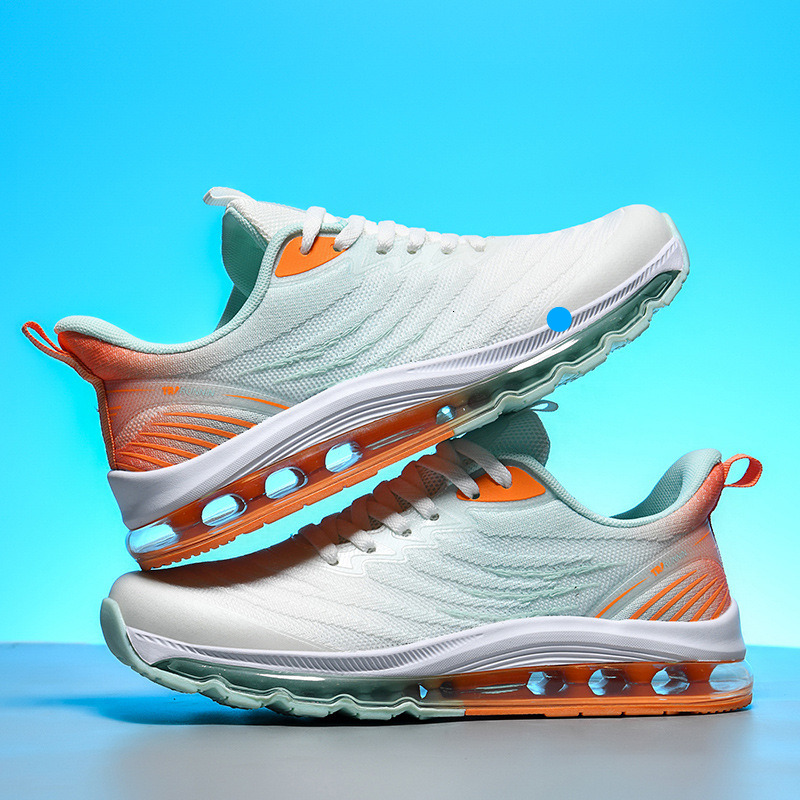 Men's Large Air Cushion Sports Summer Breathable Wide Feet Plus Size Casual Trendy Shoes for Men