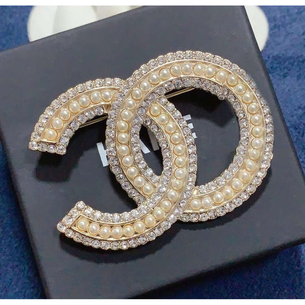 CC Brooch Designer Brooch For Women Jewelry Brand Letter Brooches Luxury 18K Gold Plated Inlay Crystal Rhinestone Brooch Pin High Quality Classic Luxury Vintage Fd0