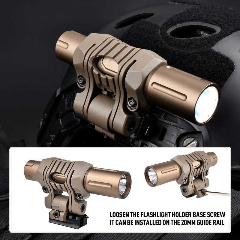 PLHv2 Handheld Flashlight 1300 Lumens Tactical White D Metal Portable Night Outdoor Hunting Hiking Camping Fishing LightsXJ250718