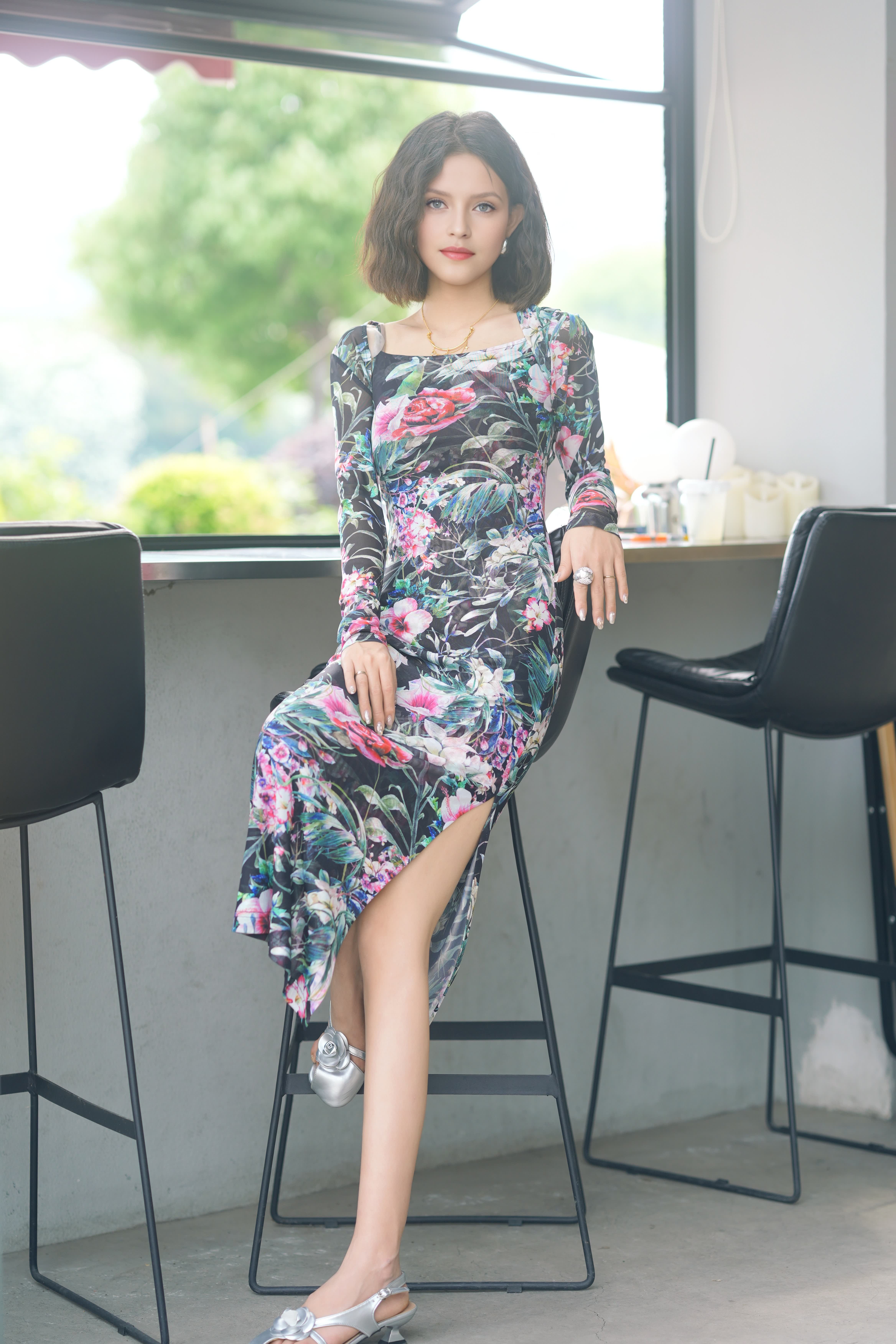 HZHJ New Original Design Spring Garden Set Light Luxury Luxury Luxury Luxury Family Show Commuter