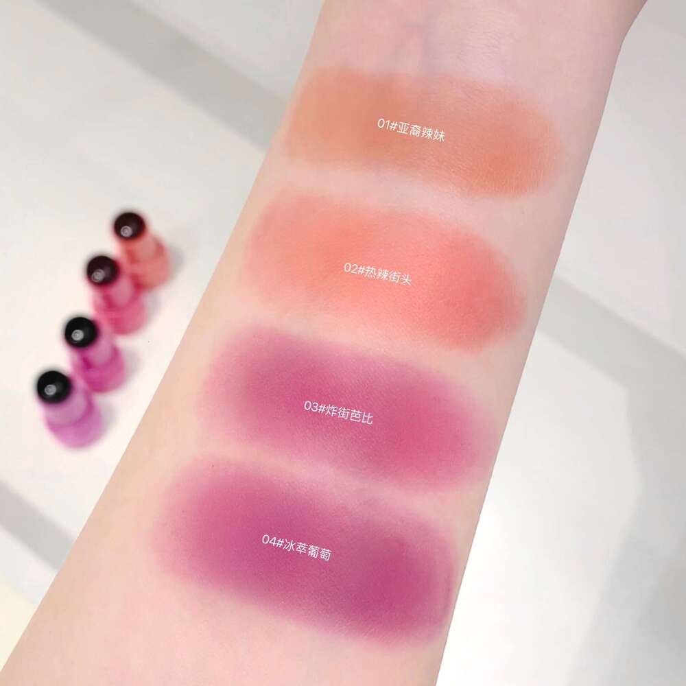Gege Bear Lip and Cheek Dual-use Stick Color-changing Brightening Natural Saturated Makeup Blush Highlighter X250719
