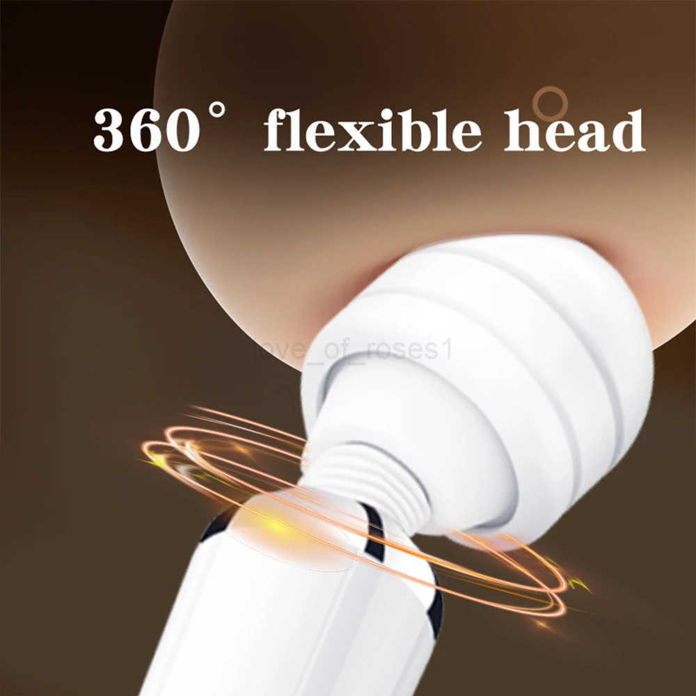 Powerful Big Magic Wand Vibrator Sex Toys for Women Masturbator Clitoris Stimulator G-spot Dildo Vibrator AV Sex Toys for Adults Z250719