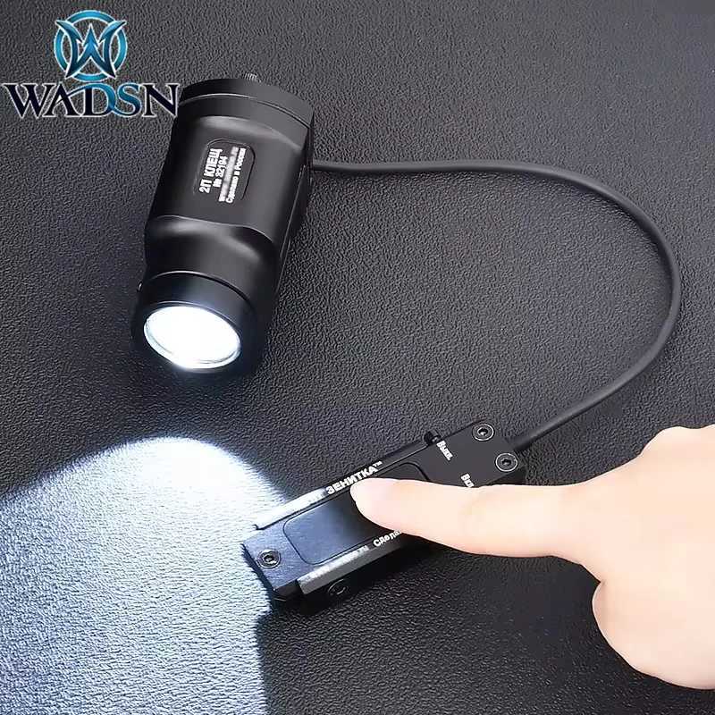 Zenitco K-2P Tactical Metal Gen 2 Ksah 2P Ak-Sd Weapon Light Fit 20mm Rail With Switch Strobe Hunting D Powerful FlashlightXJ250718