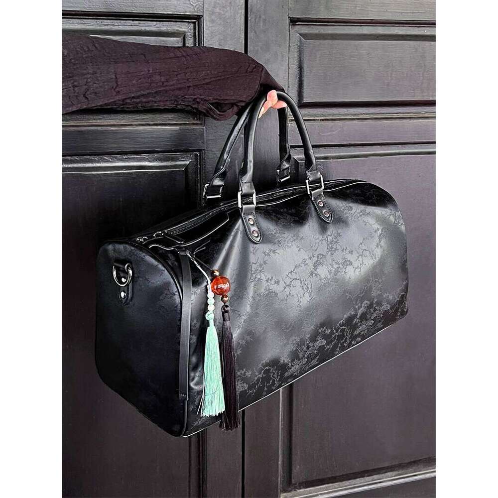 Silk Travel New Printed Old Money Gym Chinese Style Carry On Lage Bag