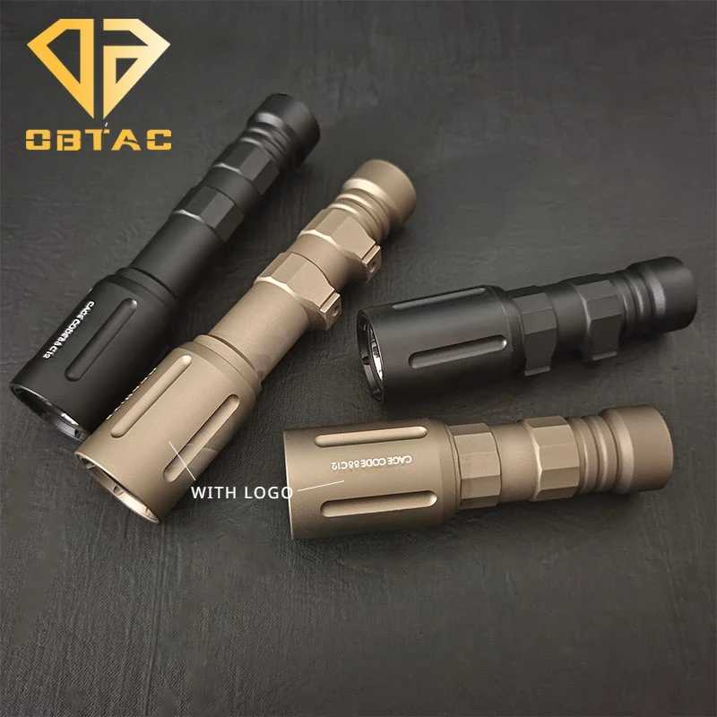 Sotac Tactical Metal PLHV2 Flashlight White D Light Airsoft Rifle Hunting Weapon Scout Light With Original Markings XJ250718