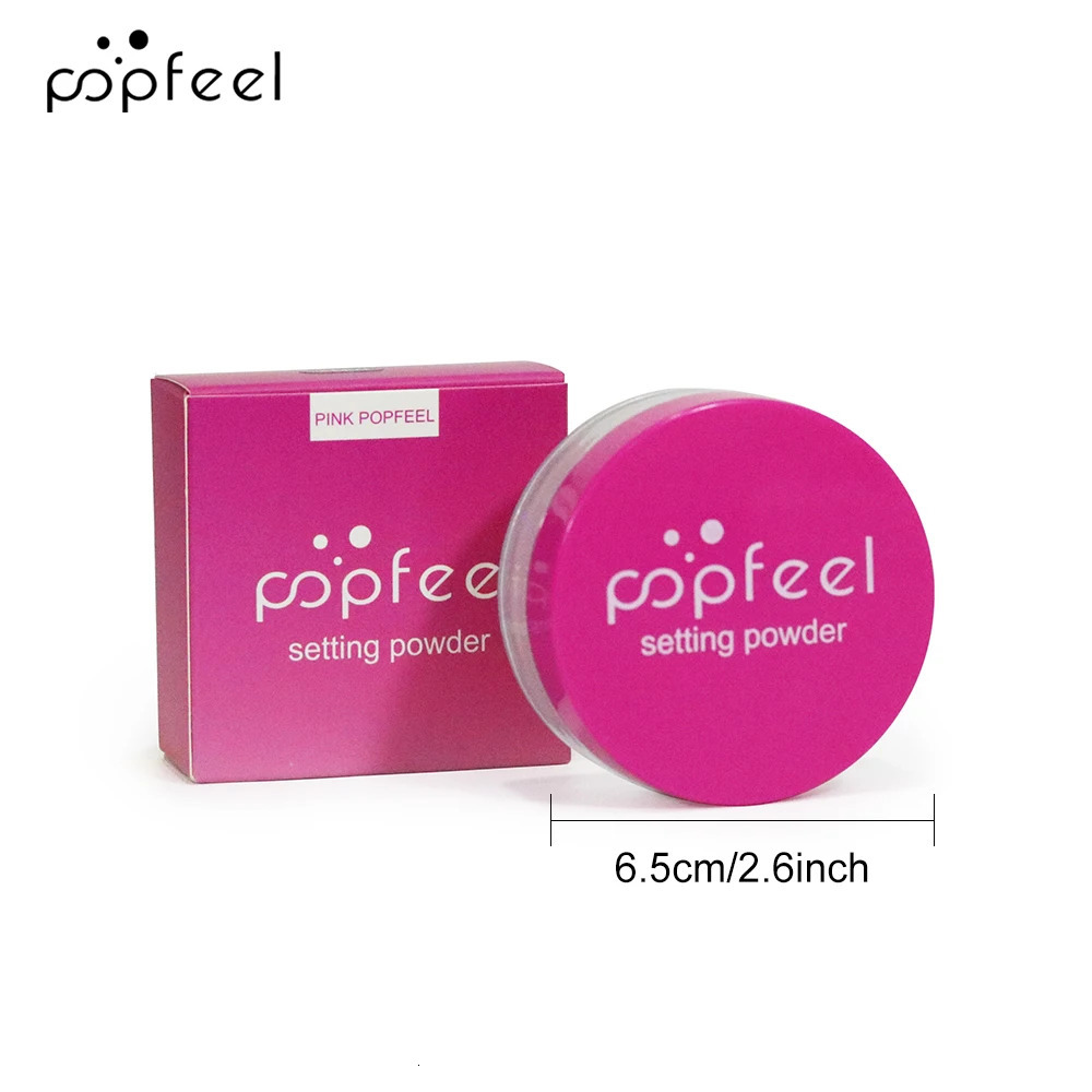 POPFEEL Setting Powder Loose Powder Lightweight Creates Soft Focus Effect Long-Lasting 250716