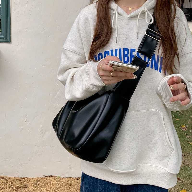 Luxury Design PU Leather Women Shoulder Underarm Bags Casual Solid Color Large Capacity Top-Handle Handbags Ladies Shoulder Bags Y250718