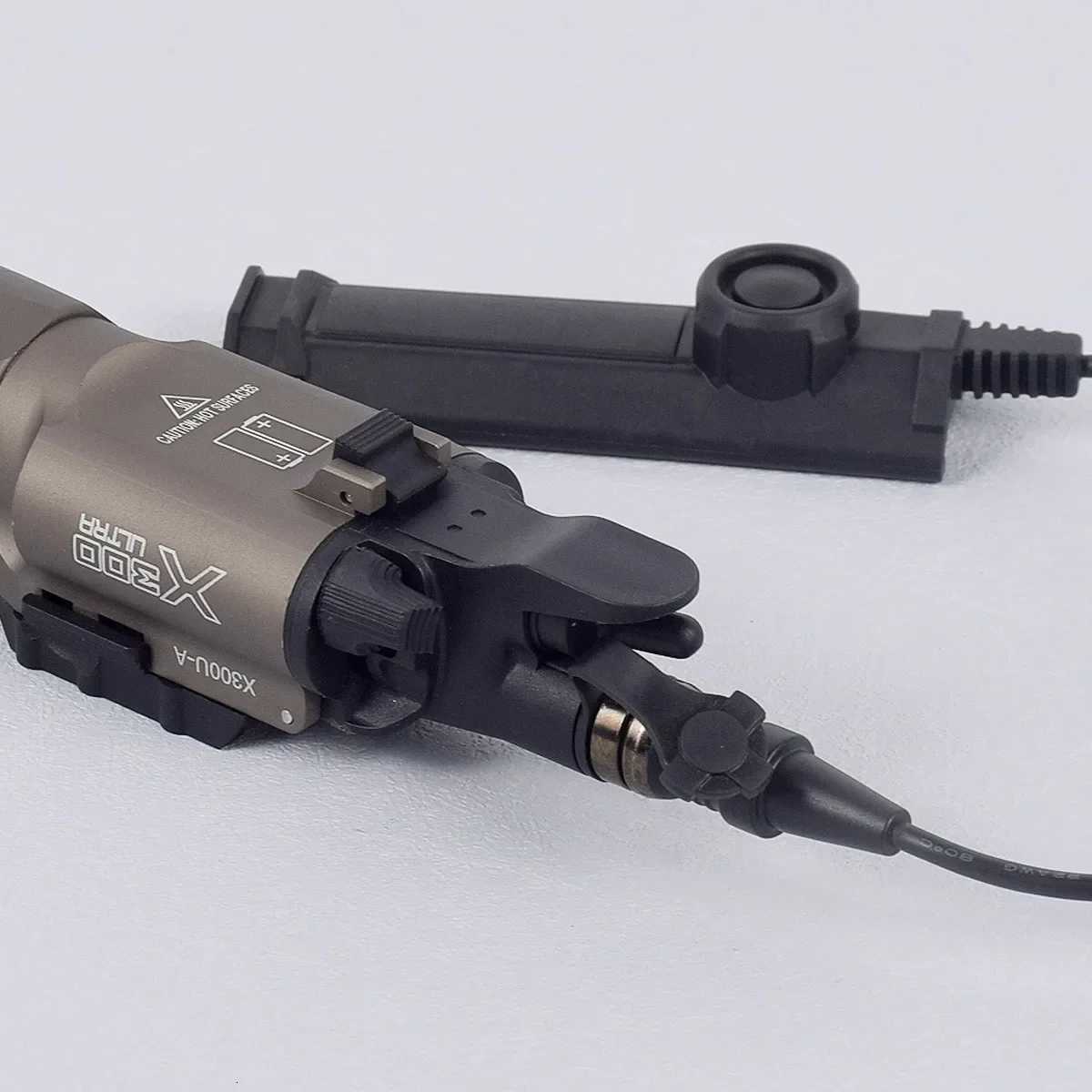 Lambul For X-Series Flashlight Constant / Momentary Control Light Torch Switch Tactical X300 X400 Red Dual Switch Assembly XJ250718