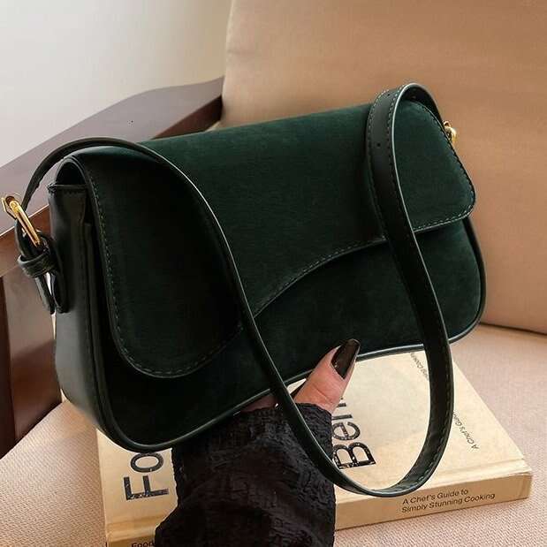 Textured Handbag Autumn Winter New Women's Matte Shoulder Bag Ins Fashion Crossbody