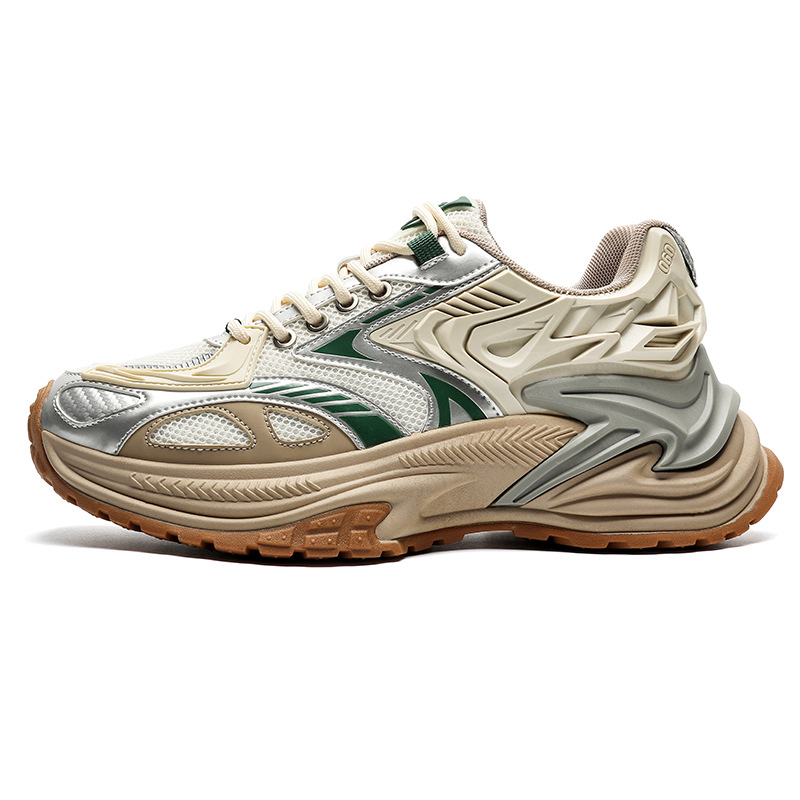 new Free shipping designer running shoes for women men Luxury summer new outdoor Green Grey Khaki designer sneakers