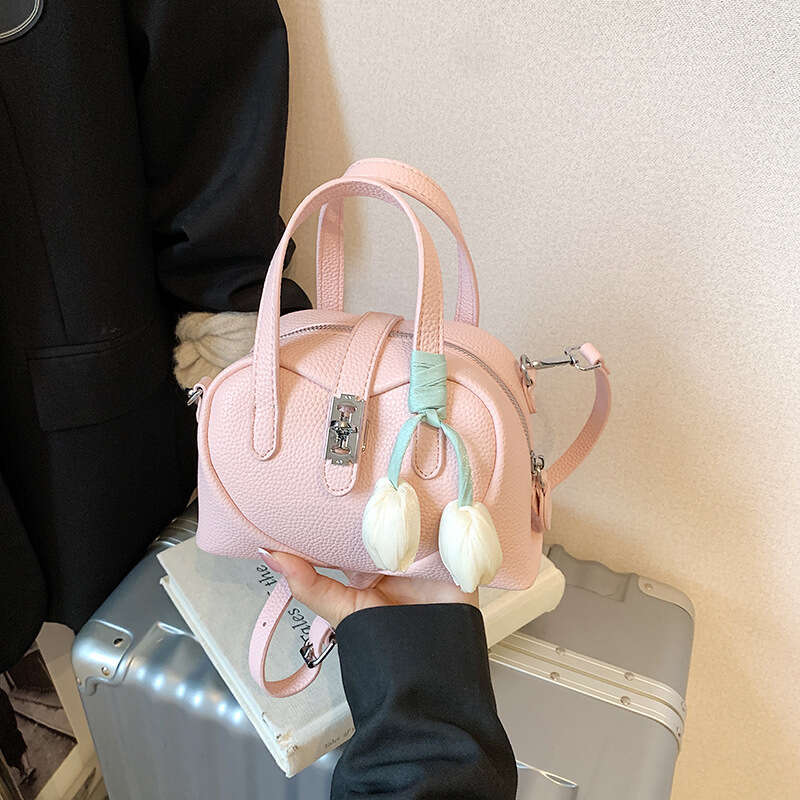 Fashion Casual Single Shoulder Korean Niche Simple Summer Trendy Textured Crossbody Bag for Women