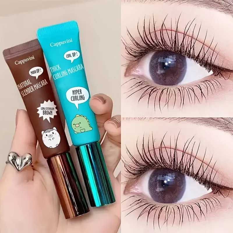 Slimming and Volume Mascara Set - Brown and Black Mascara SetWaterproof and Long-Lasting Curl Non-smudge Eyelash Makeup Mascara 250717