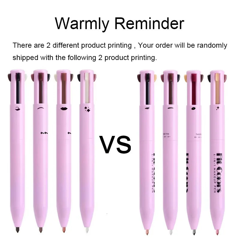 4 - in - 1 Silky Eye Shadow Eyeliner Pen Durable Easy To Apply Waterproof And Sweat Resistant Eye Cosmetics 250717