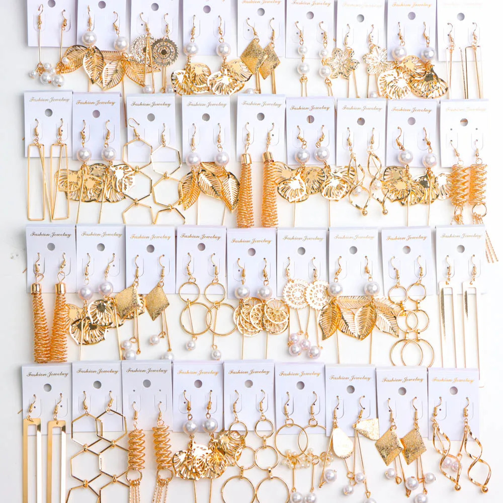 10Pairs/Lot Elegant Simple Stainless Steel Women Earrings Geometric Heart Mixed Style Jewelry Gift Giving Wedding Travel 250716