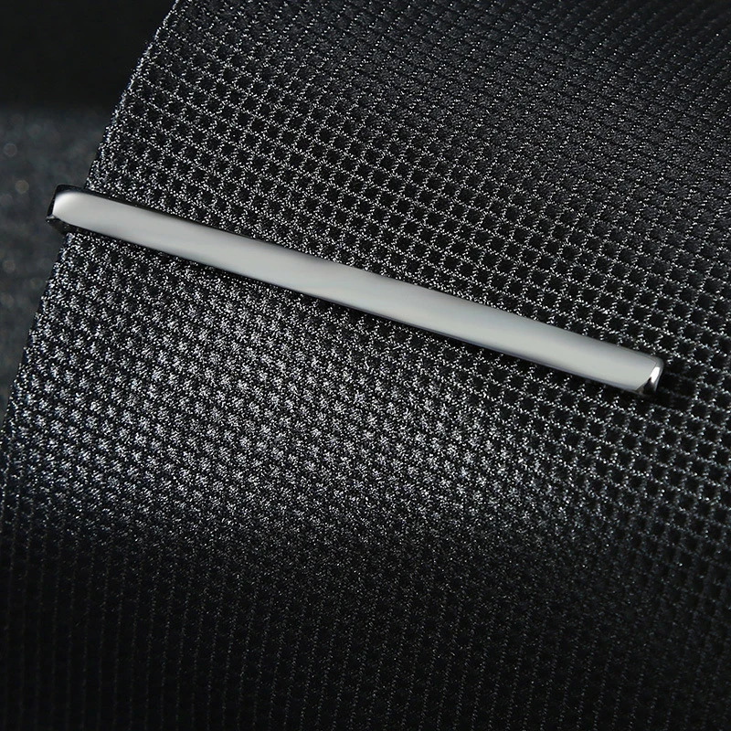 Simple Fashion Tie Clips MenS Metal Necktie Daily Business Wedding Ceremony Clip Pin Men Party Jewelry Accessories Gift y250715