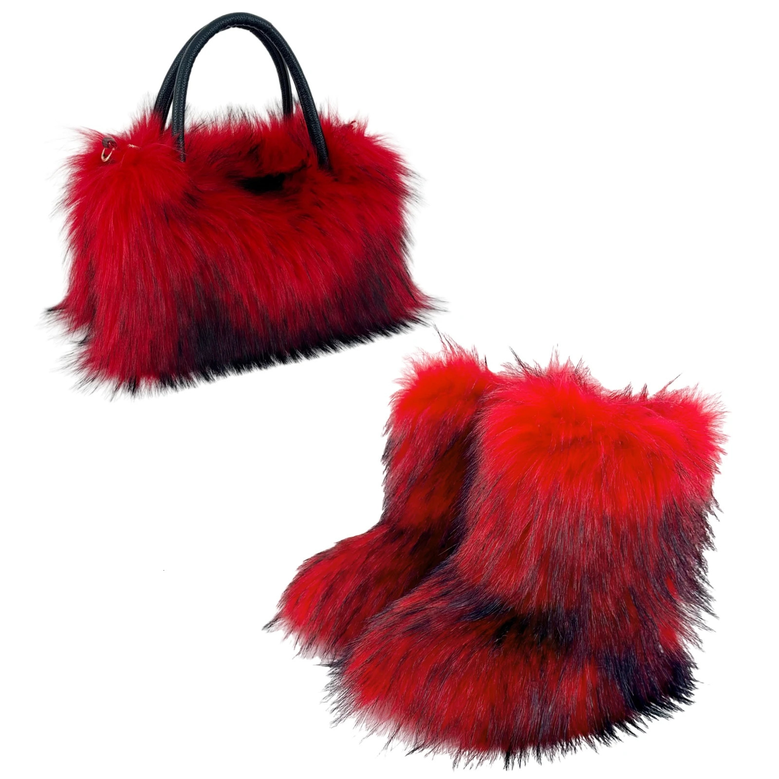 Fashion Women Handbag Autumn Winter Faux Fur Fluffy Handbags Soft Plush er Ladies Girl Shopper Purses for Travel Shopping 250717