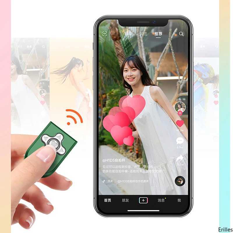 1.67M Long Extended Bluetooth Wireless Selfie Stick Live Broadcast Stand Holder Tripod Foldable With Fill Light For Smartphones X250719