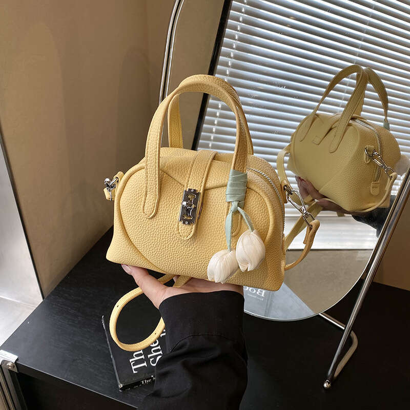 Fashion Casual Single Shoulder Korean Niche Simple Summer Trendy Textured Crossbody Bag for Women