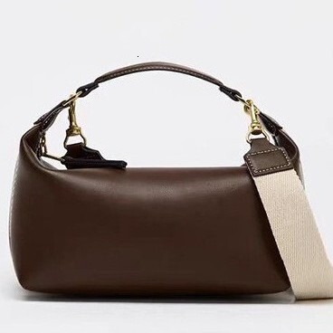 Summer new women's shoulder crossbody bag retro texture fashionable women's bag new side striped strap casual shoulder handbag new designer 