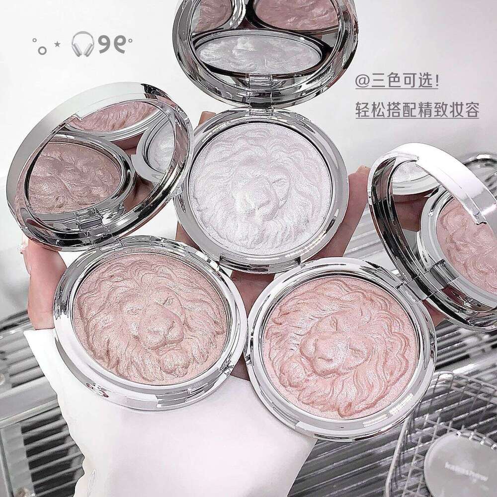 Kakashow Lion Series Powder Potato Mud Clear Atmosphere Pearl Fine Sparkling Highlight Cream Makeup X250719