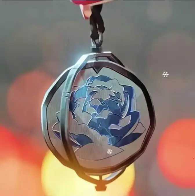 New Game Jinx Blue Rose Rotatab Necklace Anime Game Arcane Season 2 Pack Pendants Metal Fashion Jewelry Fans Collections W250718