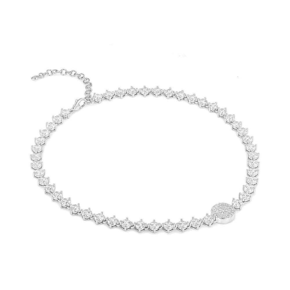 Rebellious Heiress Style Sweet Cool Design Galaxy Full Designer Jewelry Dia Round Pendant Choker Necklace