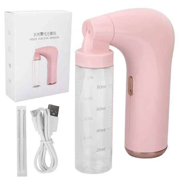 Portable Handheld Facial Injector hine Oxygen Injection Hydrating Spray Home Beauty Instrument