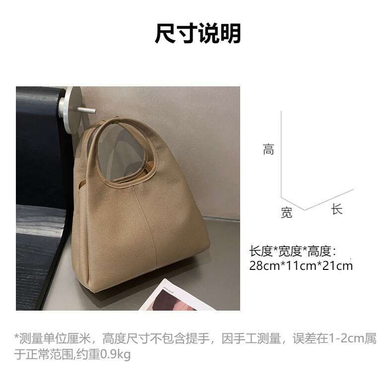 Designer Bags 2025 New Top layer cowhide crossbody bag, fashionable new style, women's single shoulder soft handle, underarm genuine leather